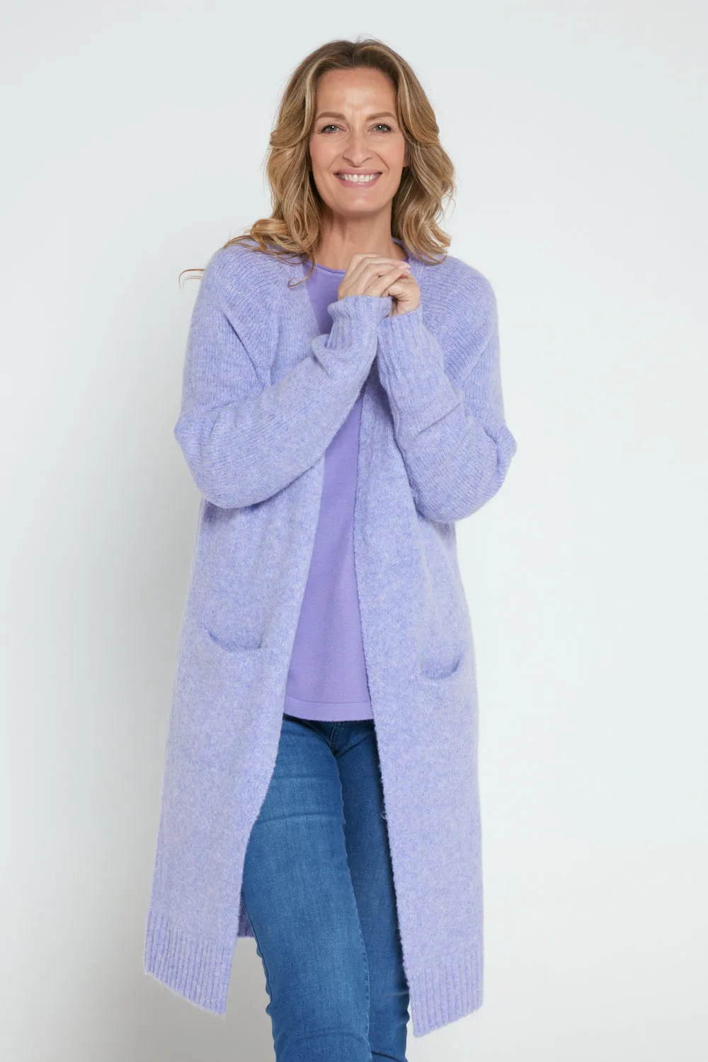 Paula Cardigan - Lavender