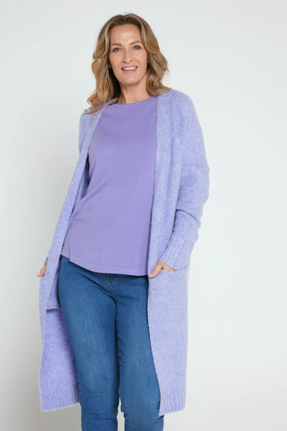 Paula Cardigan - Lavender