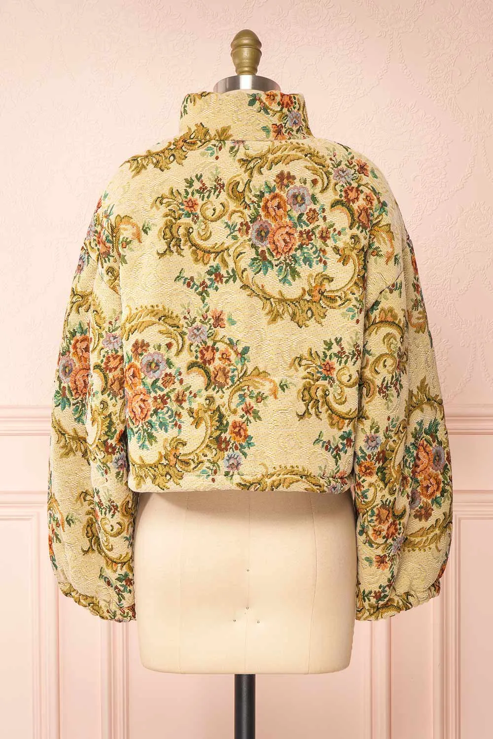 Peterbo | Cropped Jacquard Tapestry Jacket