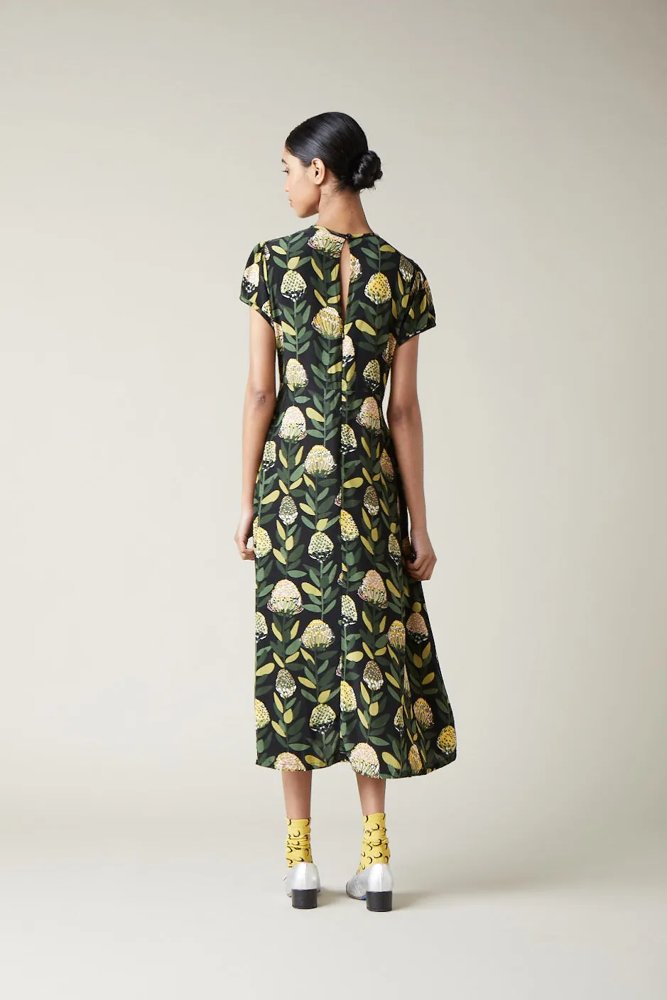 Pin Protea Janis Keyhole Dress