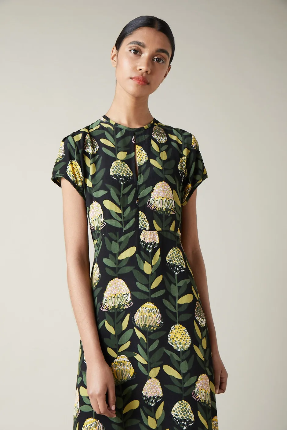 Pin Protea Janis Keyhole Dress