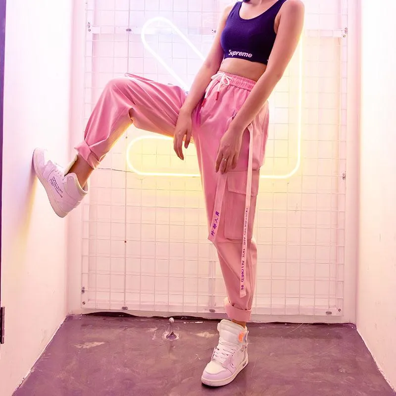 Pink Street Sweat Pants SD00654