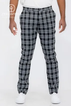 Plaid Trouser Pants