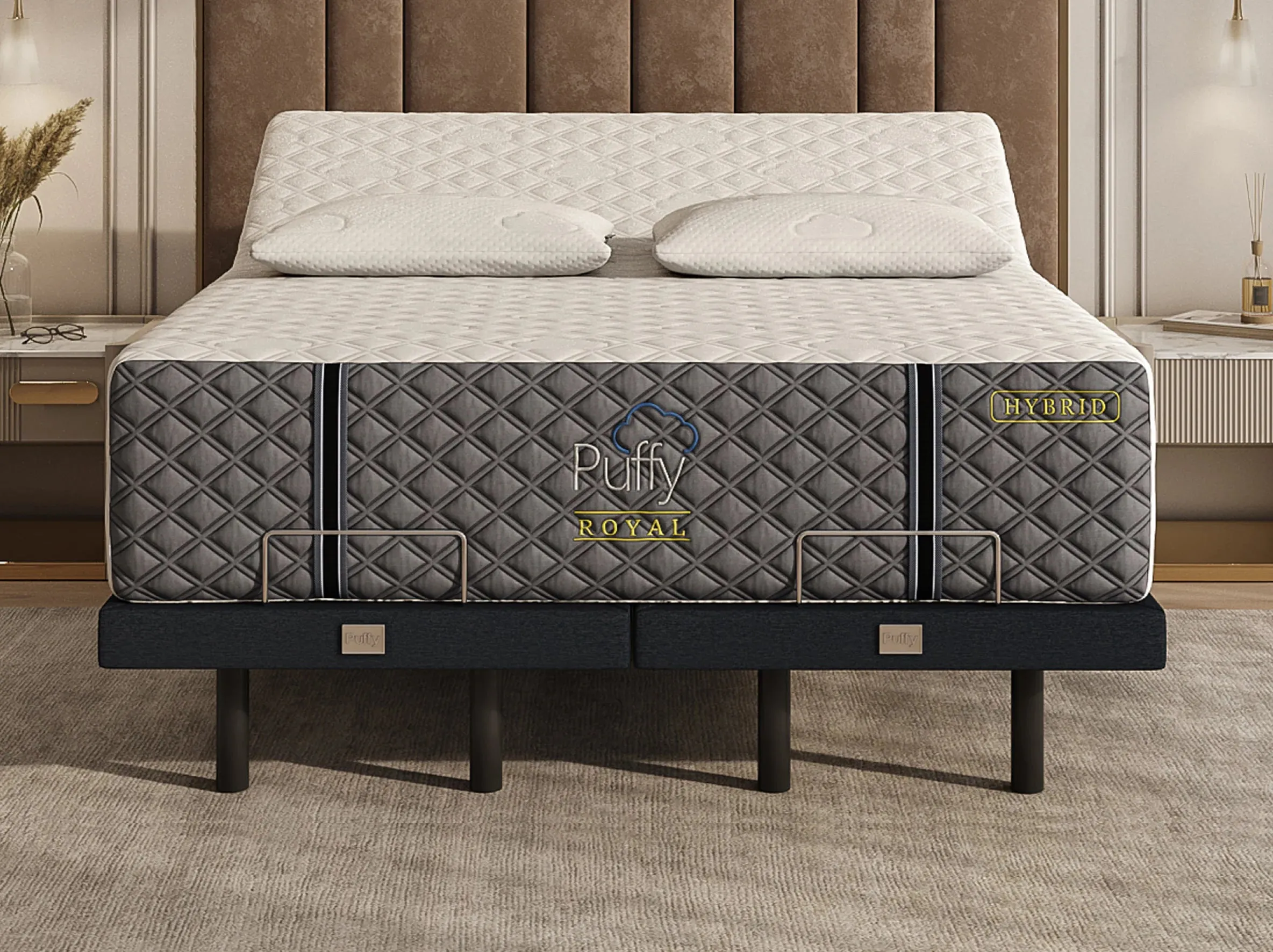 Puffy ROYAL Hybrid Smart Bed Set