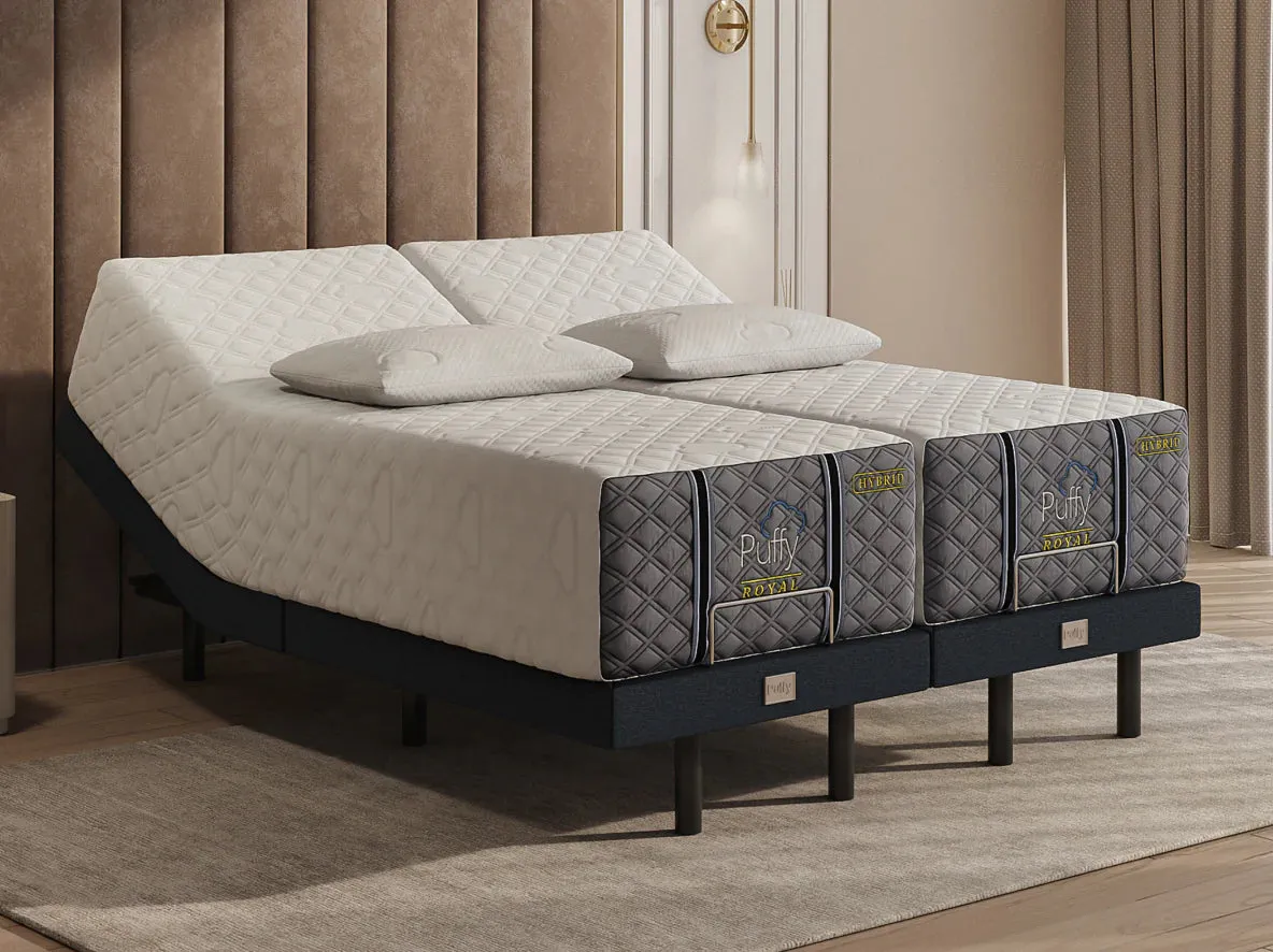 Puffy ROYAL Hybrid Smart Bed Set