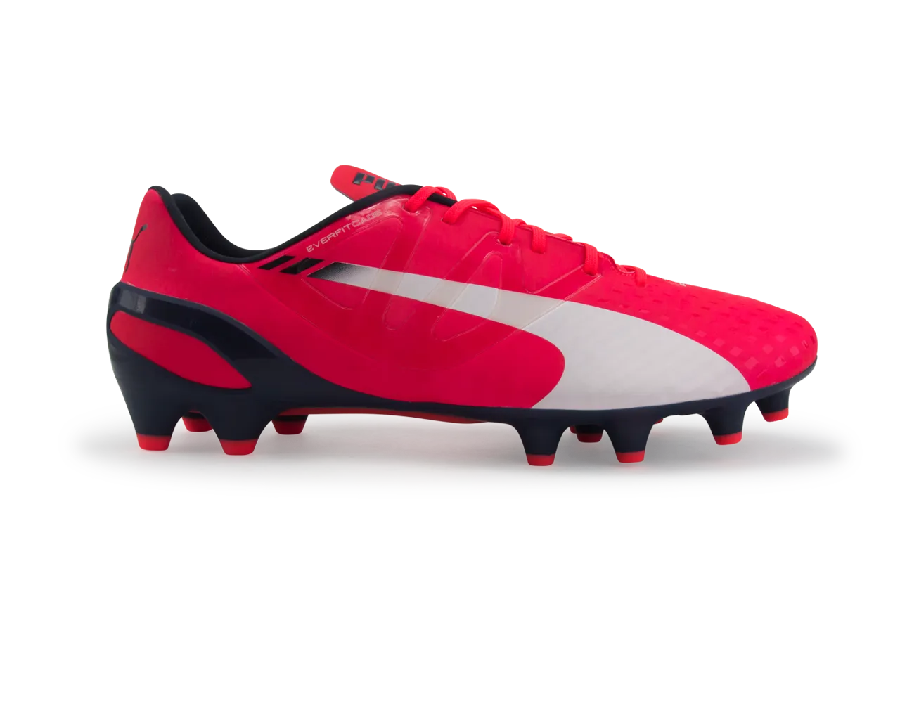 PUMA Men's evoSPEED1.3 FG Bright Plasma/White/Peacoat