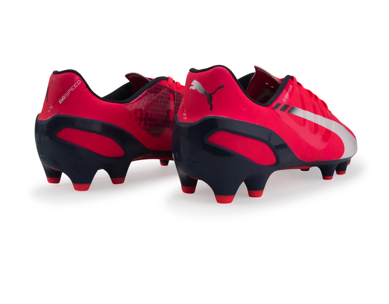 PUMA Men's evoSPEED1.3 FG Bright Plasma/White/Peacoat