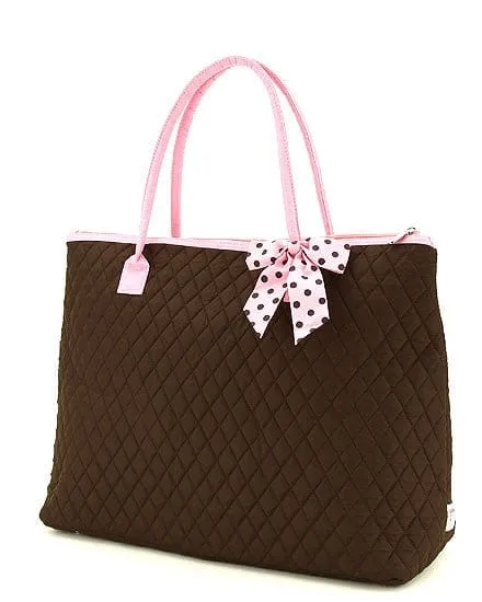 QSD2705 Quilted Solid Large Tote