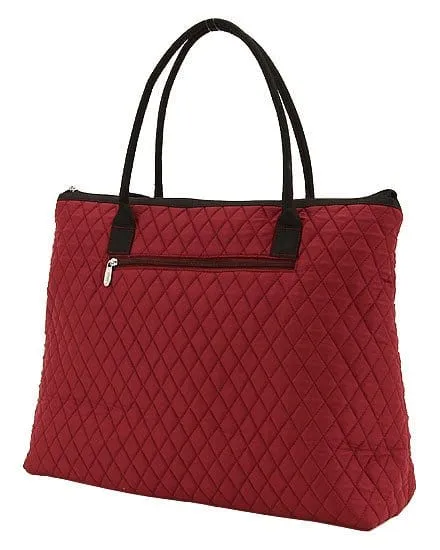 QSD2705 Quilted Solid Large Tote