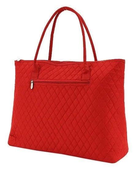 QSD2705 Quilted Solid Large Tote