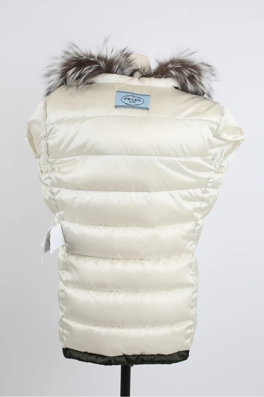 Quilted Down Parka W/ Fur Hood