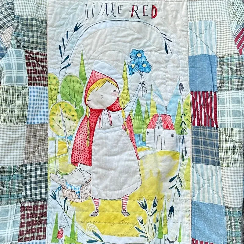 Quilted Jacket featuring Lil Red Riding Hood Applique