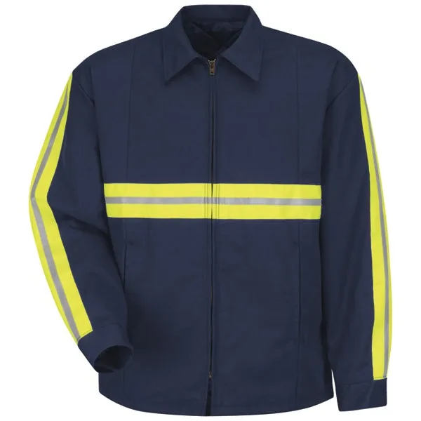 Red Kap Enhanced Visibility Perma-Lined Jacket - JT50