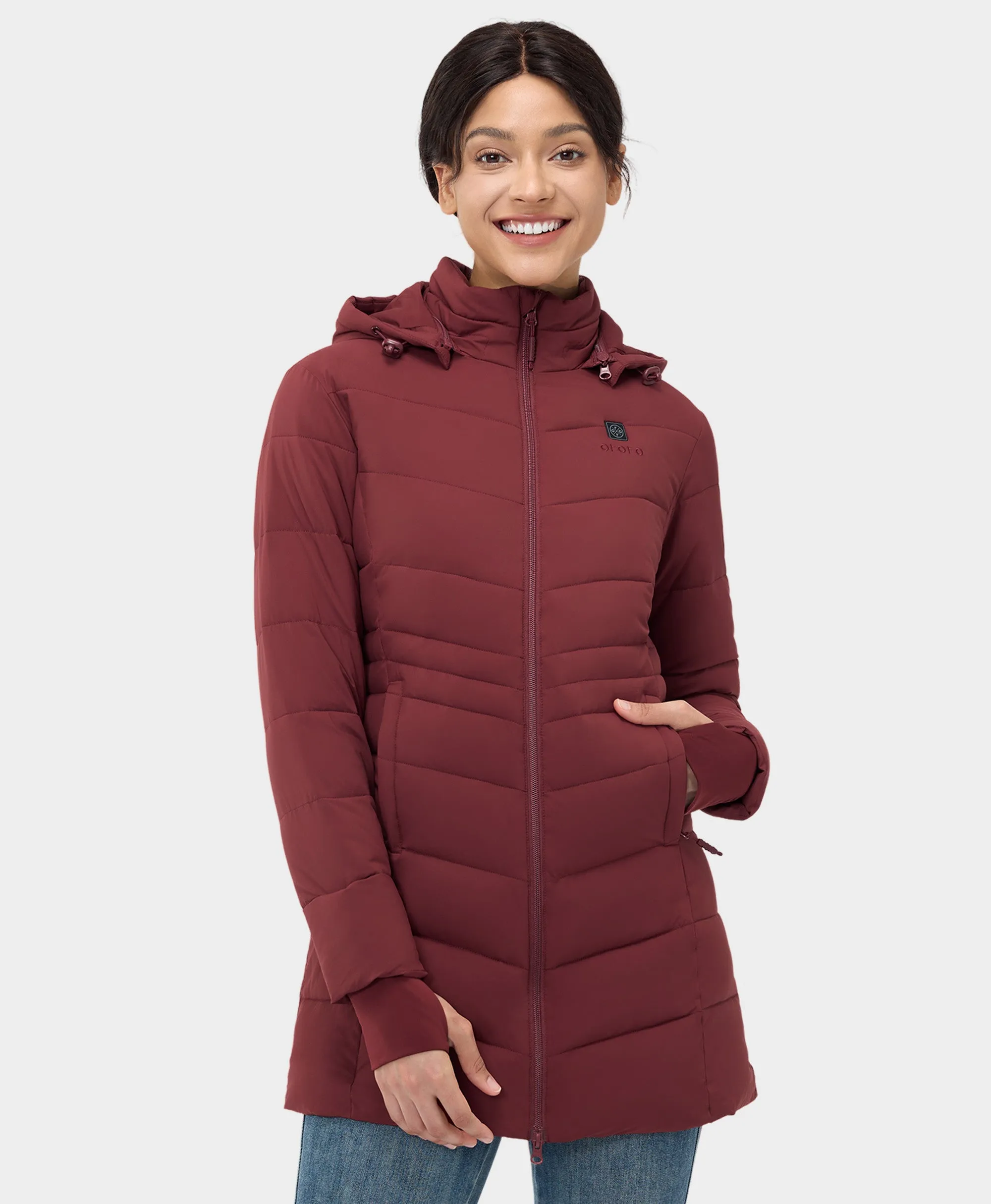 Replacement of Women's Heated Thermolite?? Puffer Parka Jacket - New Colors (Battery not Included)