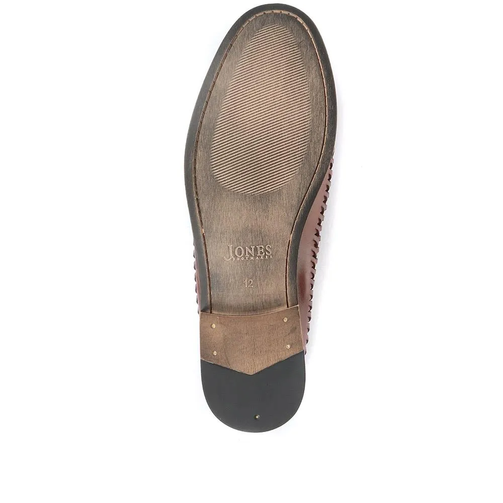 Riverside Woven Leather Loafers - RIVERSIDE / 319 873