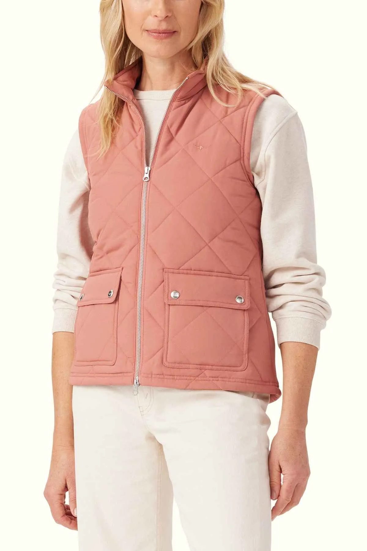 R.M.Williams - Willipa Vest - Rose