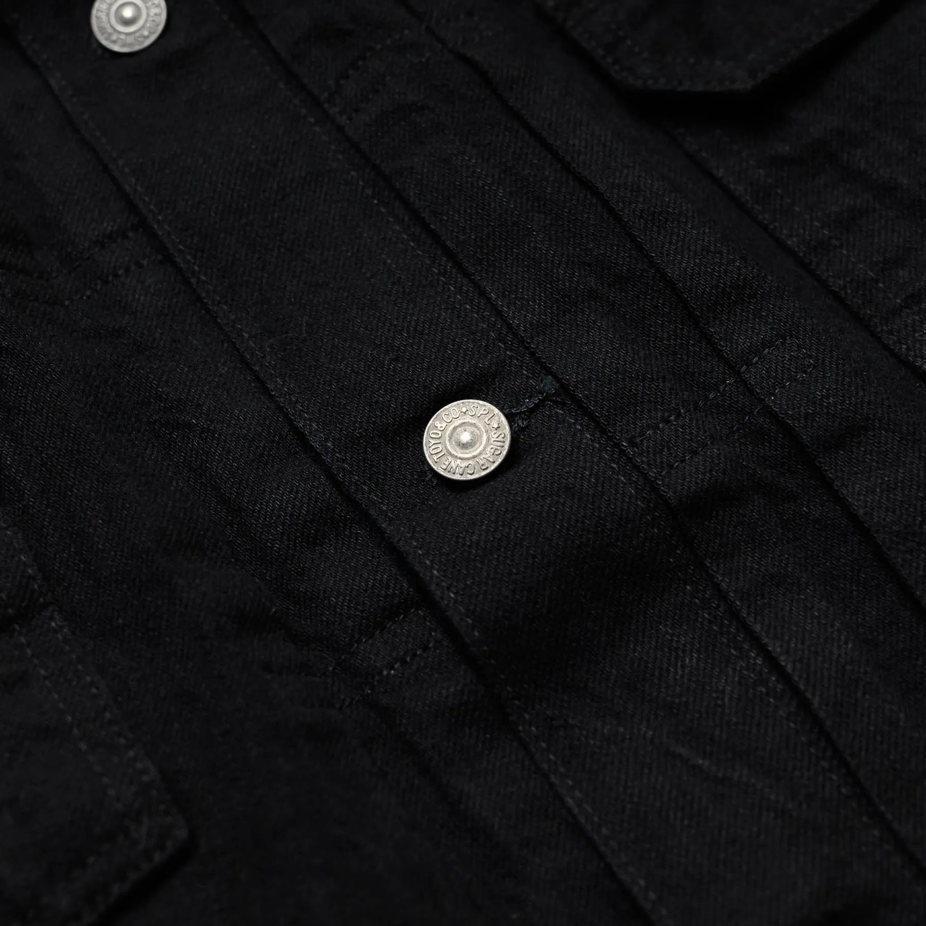 SC14601 13oz Black Selvedge Denim 1953 Type II Jacket