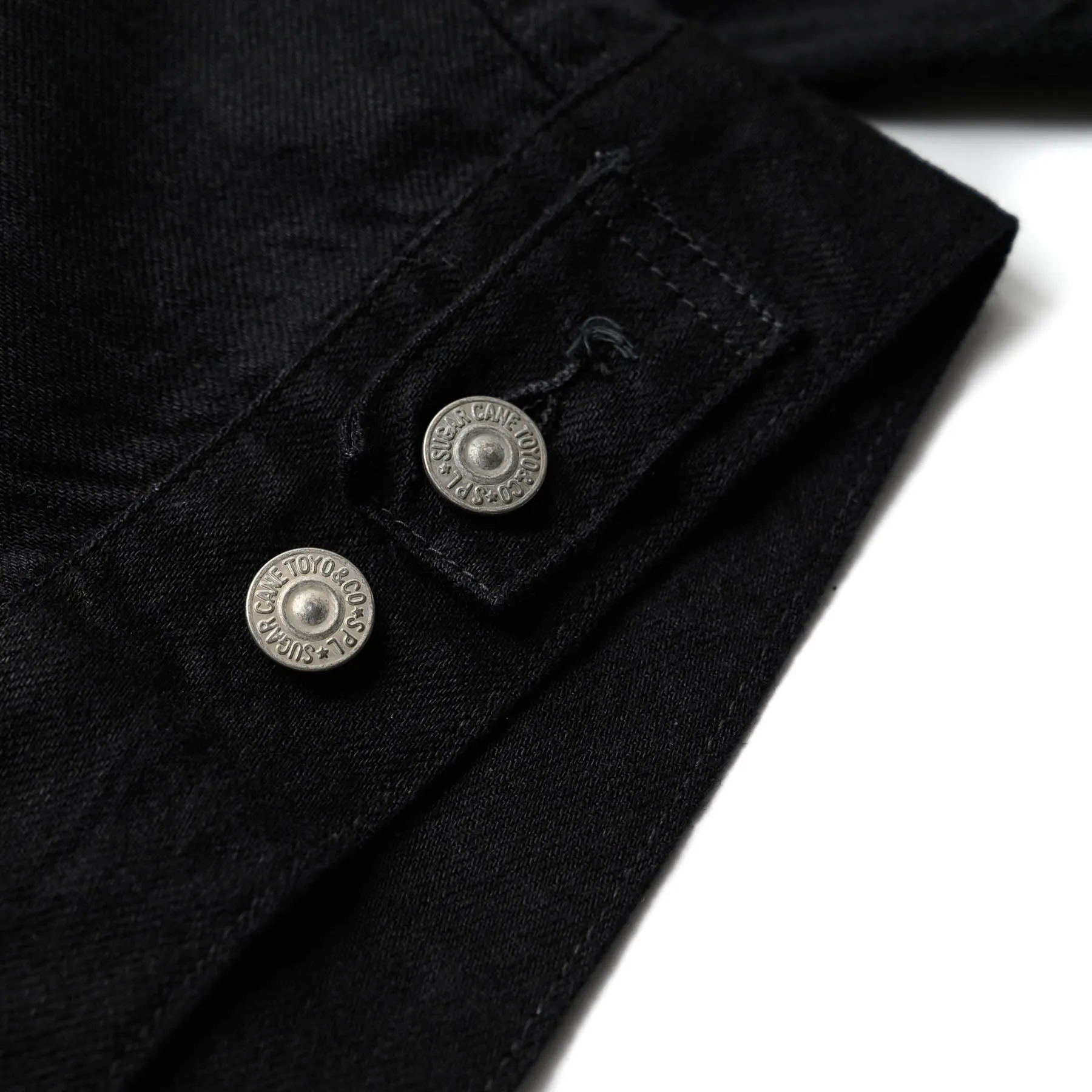 SC14601 13oz Black Selvedge Denim 1953 Type II Jacket