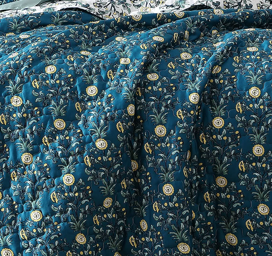 Serendipity Coverlet Set Teal