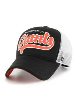 SF Giants Foam Script Offside Cap, Black