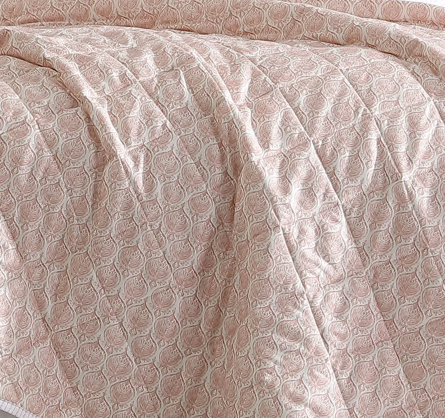 Shelby Coverlet Set Range Rose