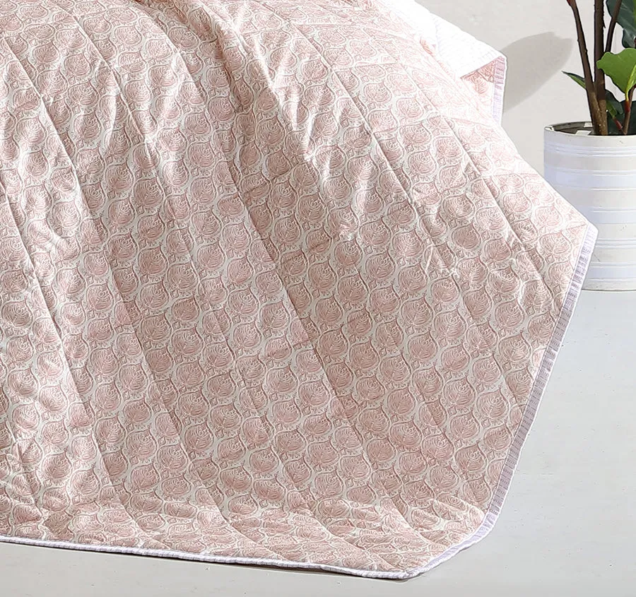 Shelby Coverlet Set Range Rose