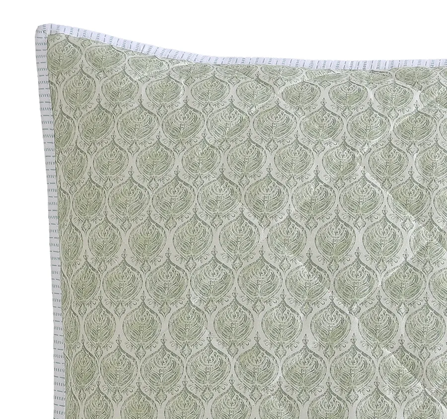 Shelby European Pillow Sham Sage