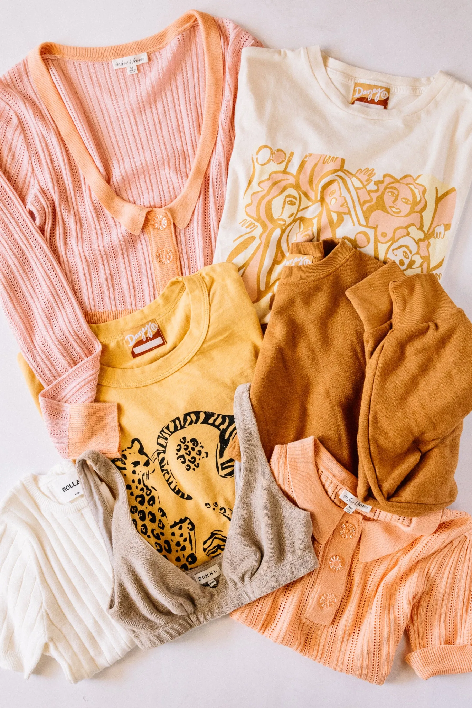 Sherbert Phoebe Polo Sweater