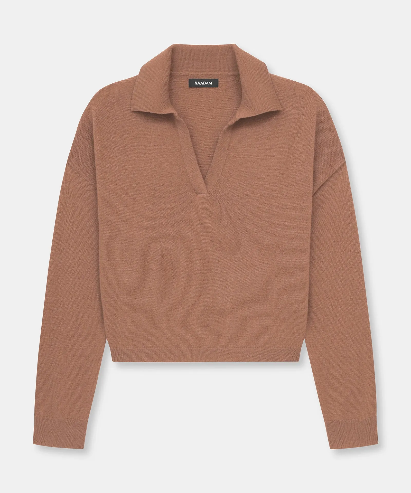 Signature Cashmere Polo Sweater