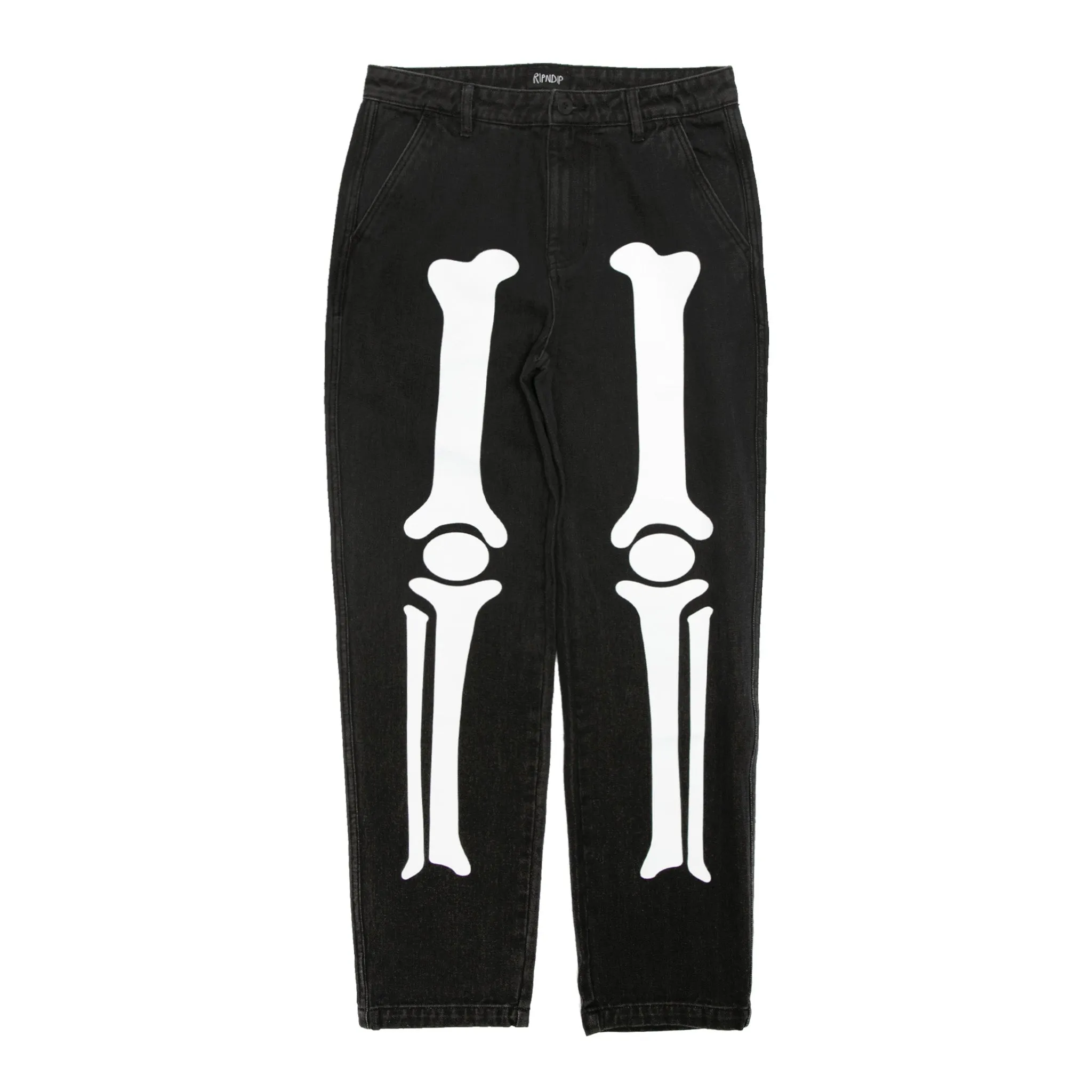 Skelly Nerm Pants (Black Wash Denim)