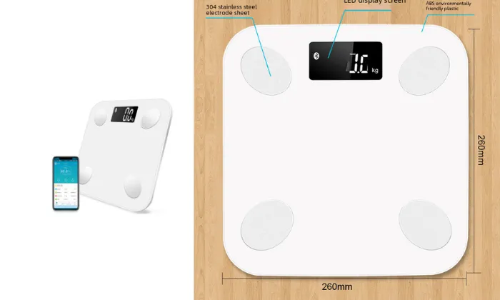 Smart Bluetooth Electronic Body Fat Scale