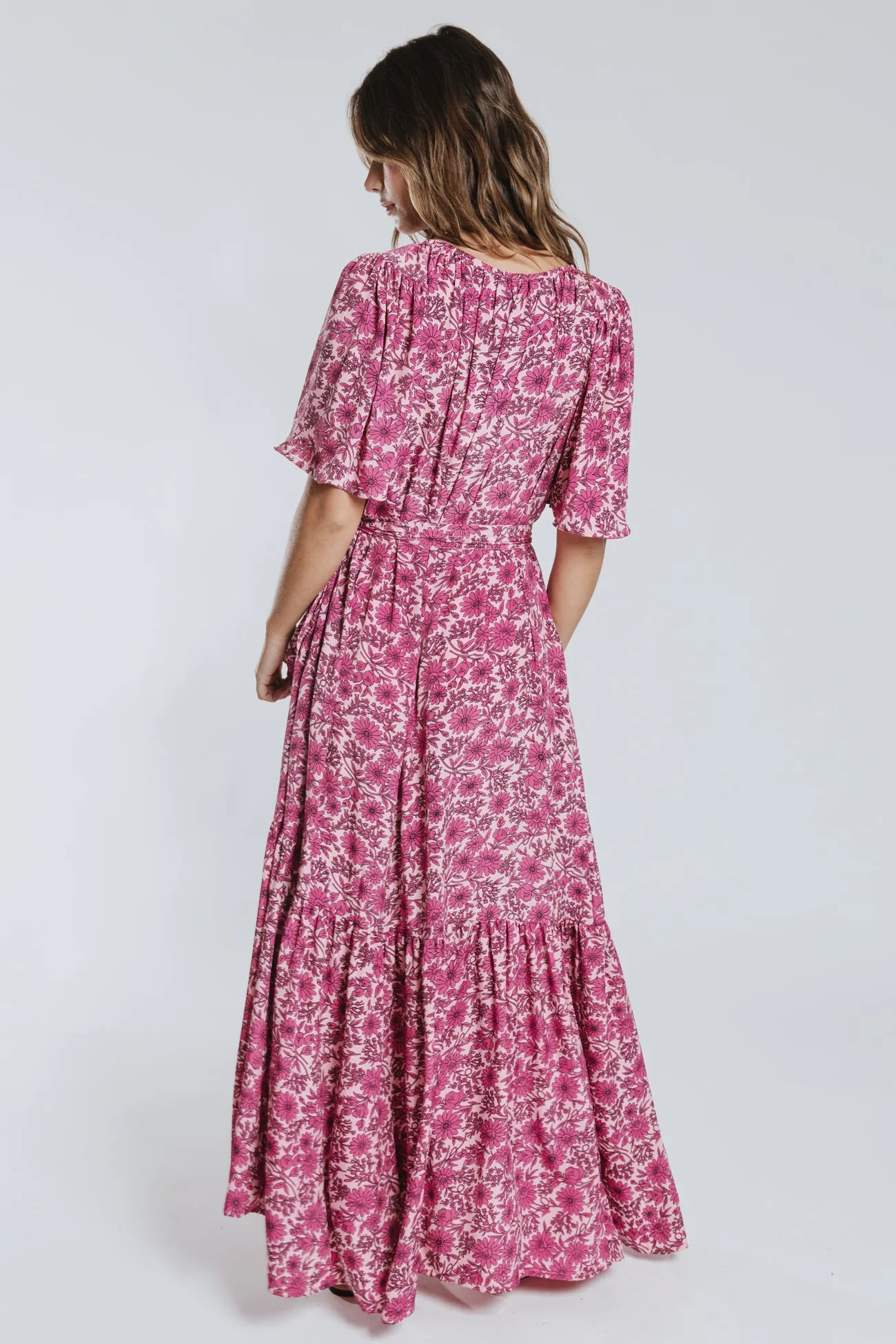 Sonia Belted Maxi Dress