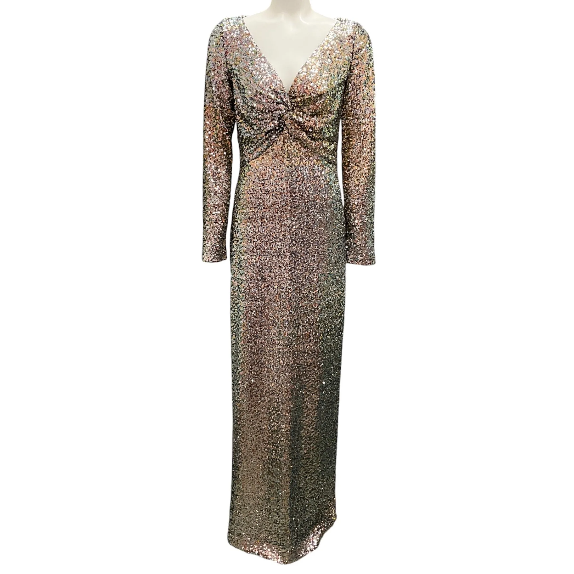 St. John Metallic Fall 2023 Sequined Gown / Formal Dress