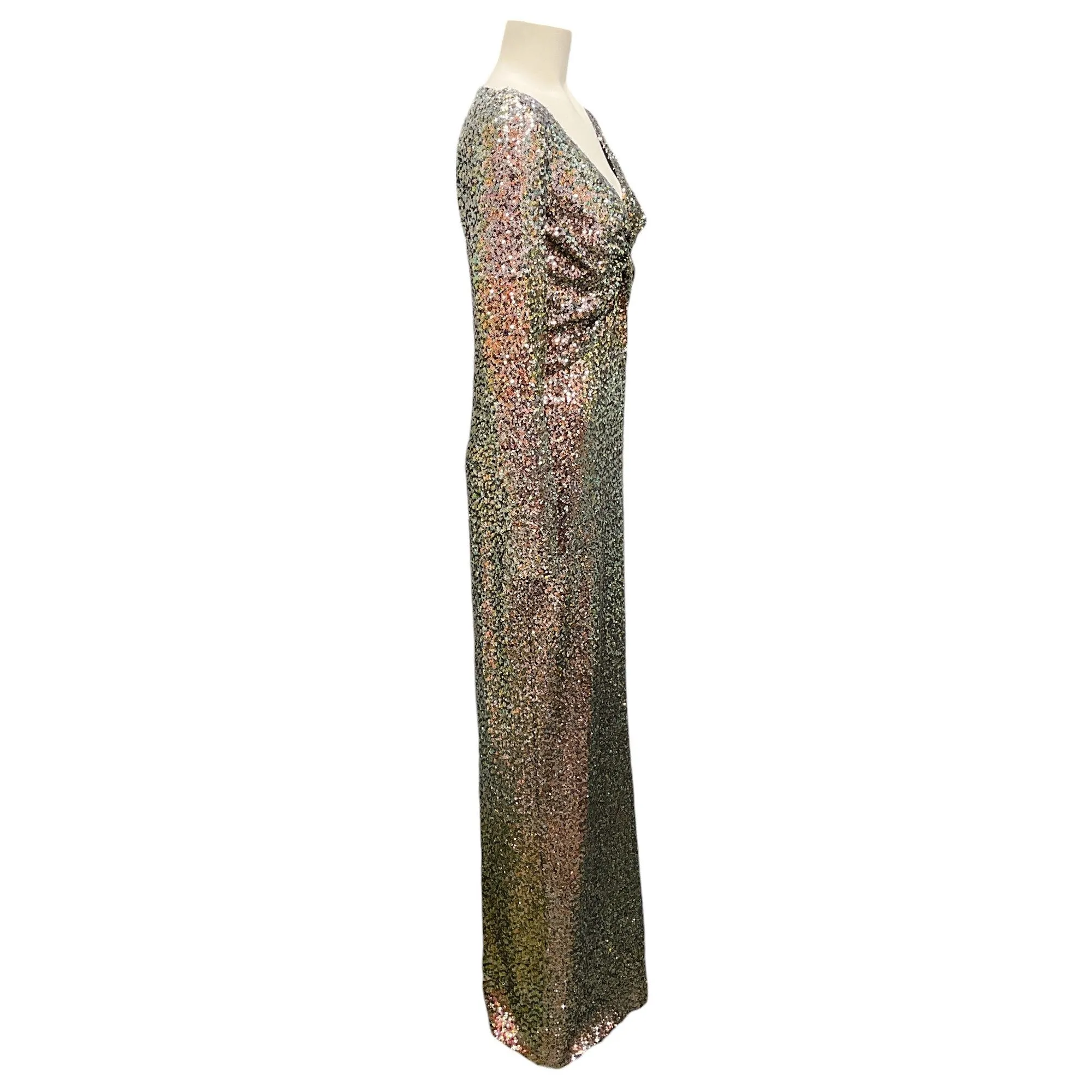 St. John Metallic Fall 2023 Sequined Gown / Formal Dress