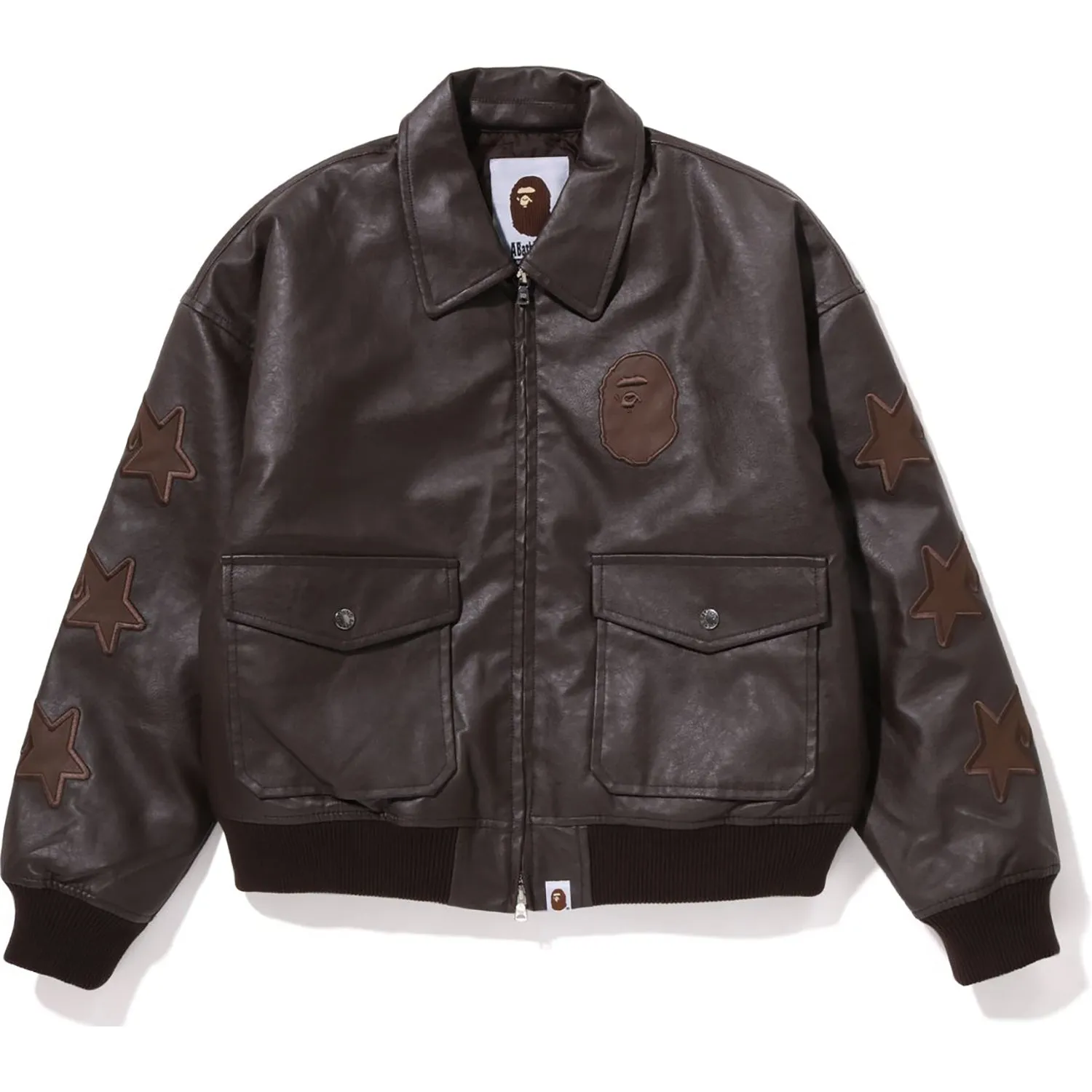 STA PATCHED FLIGHT JACKET LADIES