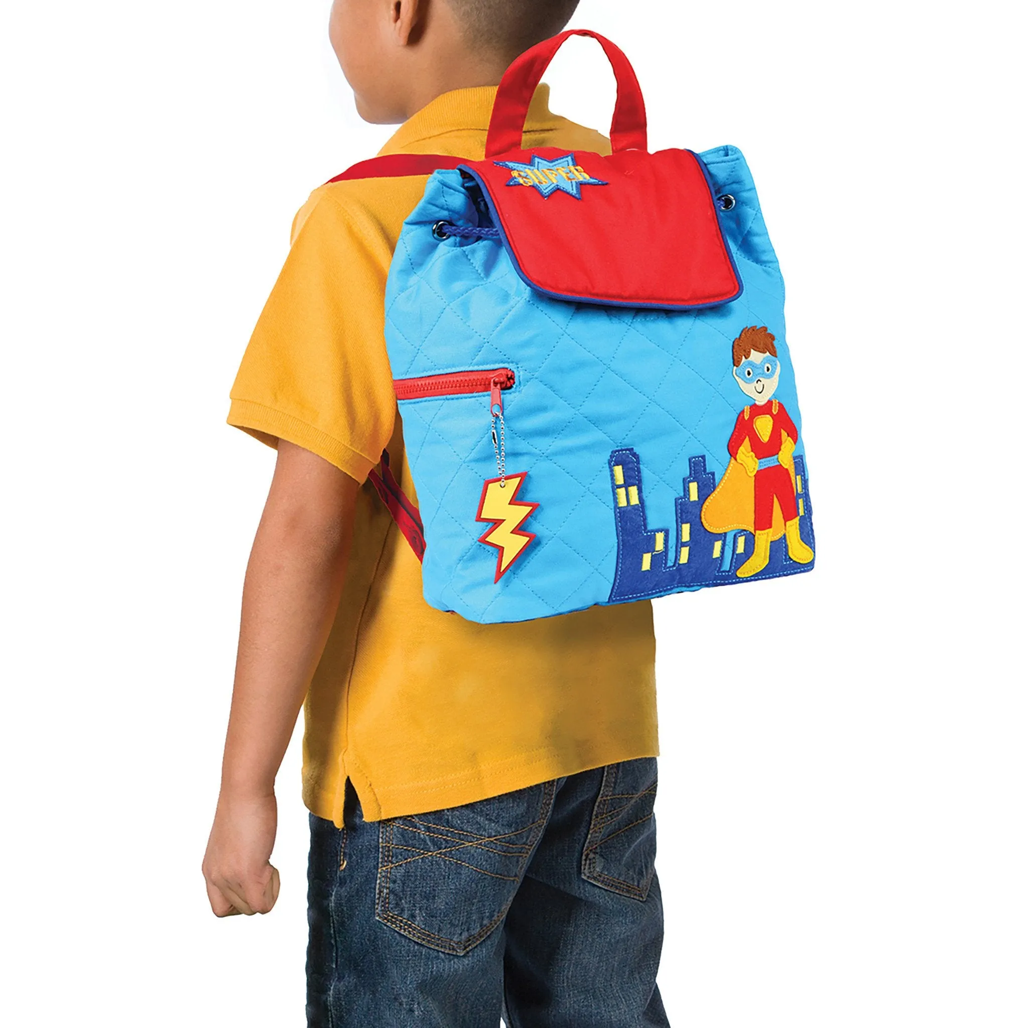 Stephen Joseph Kids Quilted Backpack - Super Hero