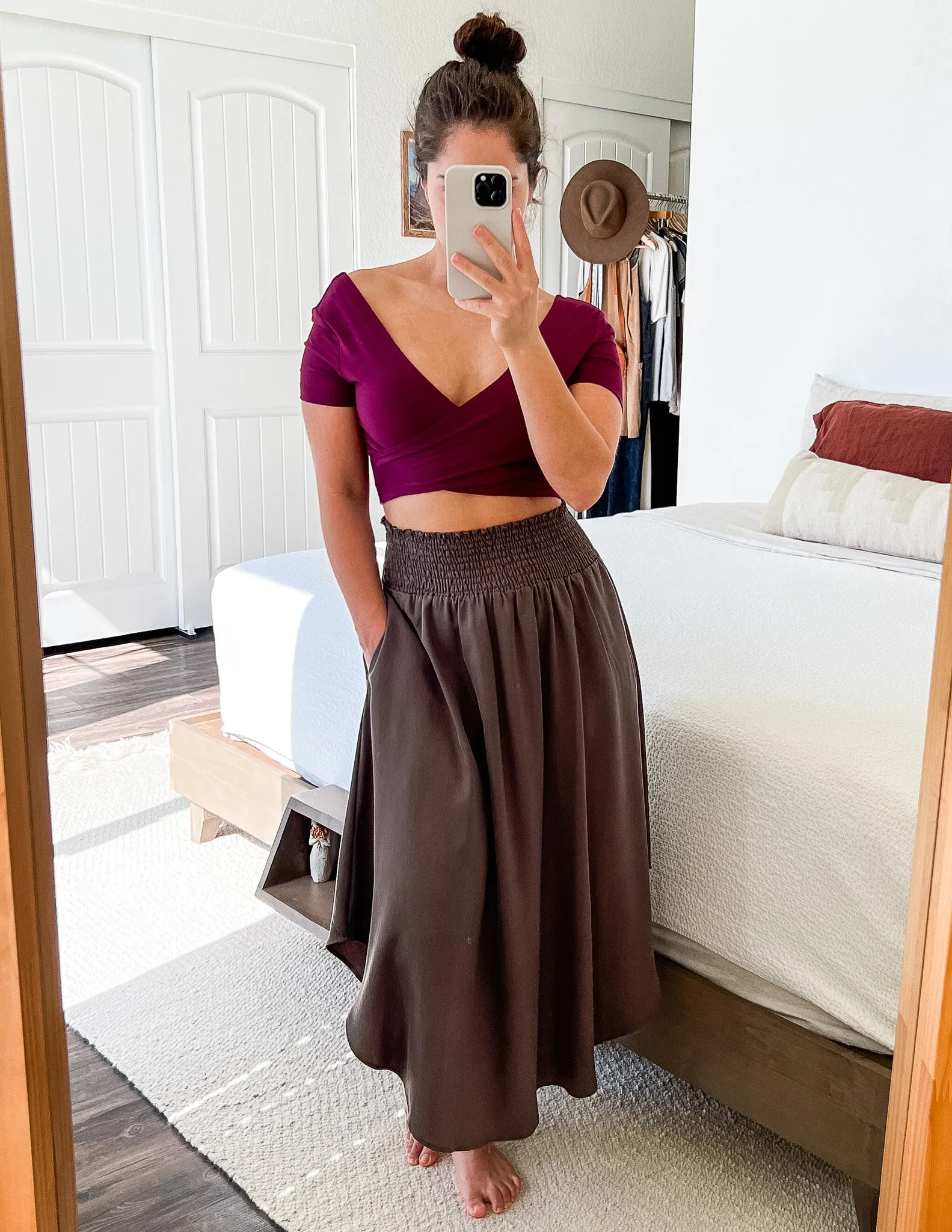 Tencel Mia Midi Skirt