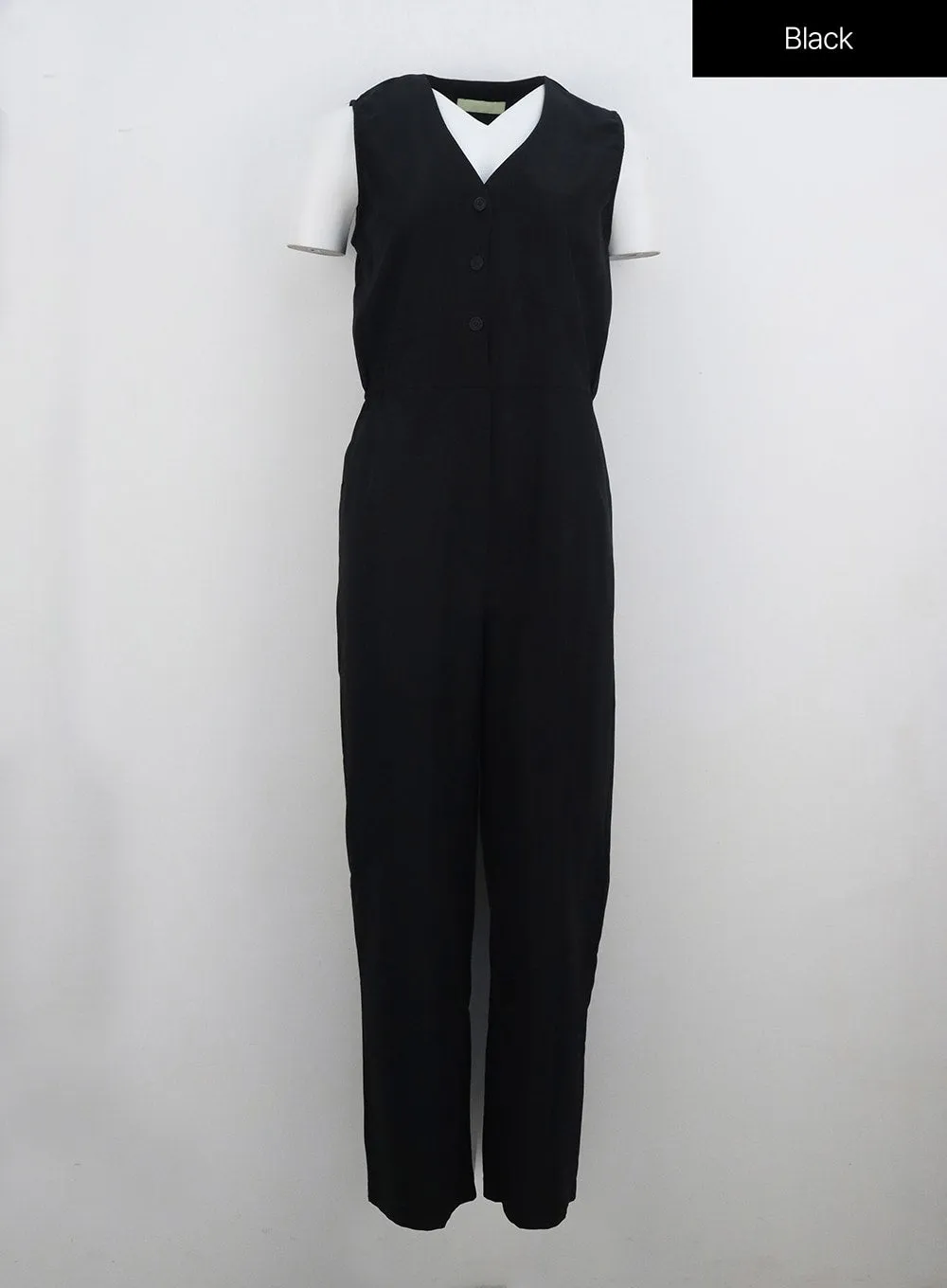 V-Neck Jumpsuit IL326