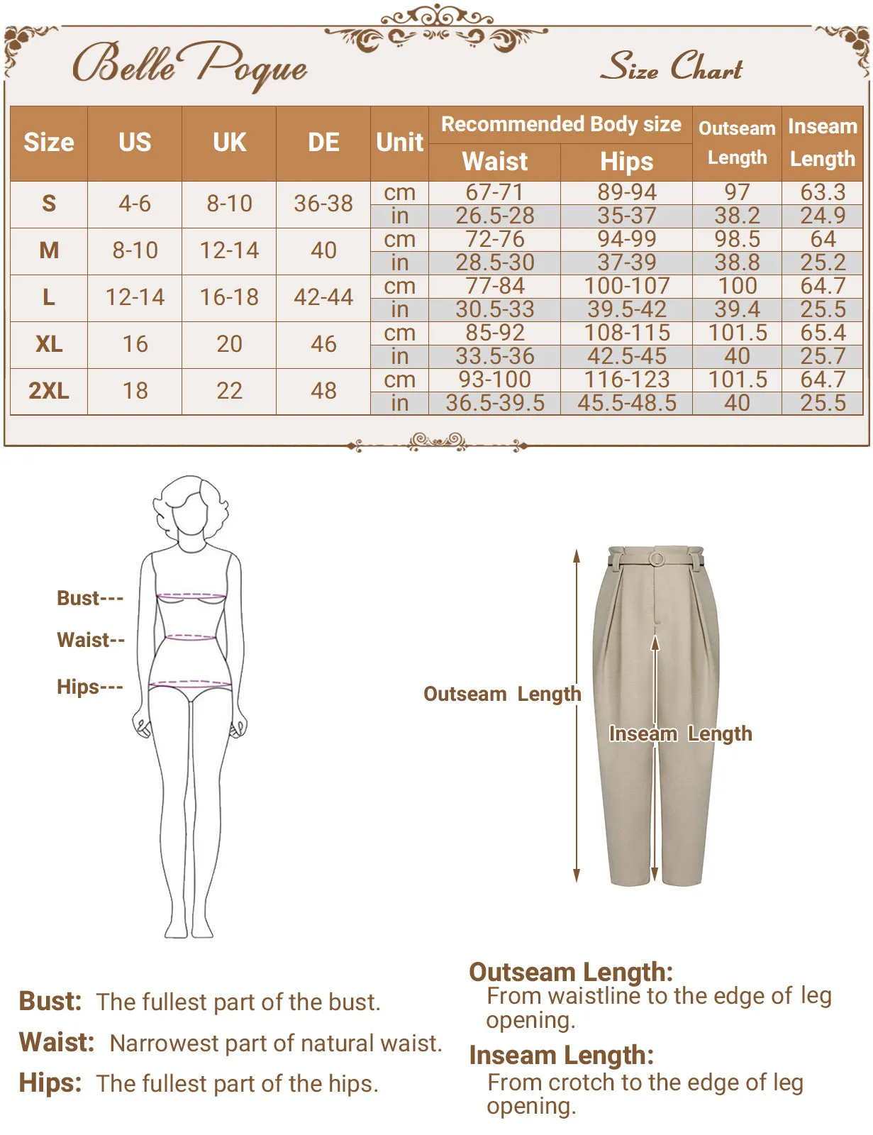 Vintage Cropped Pants Elastic Waist Slit Leg Openings Carpri Pants