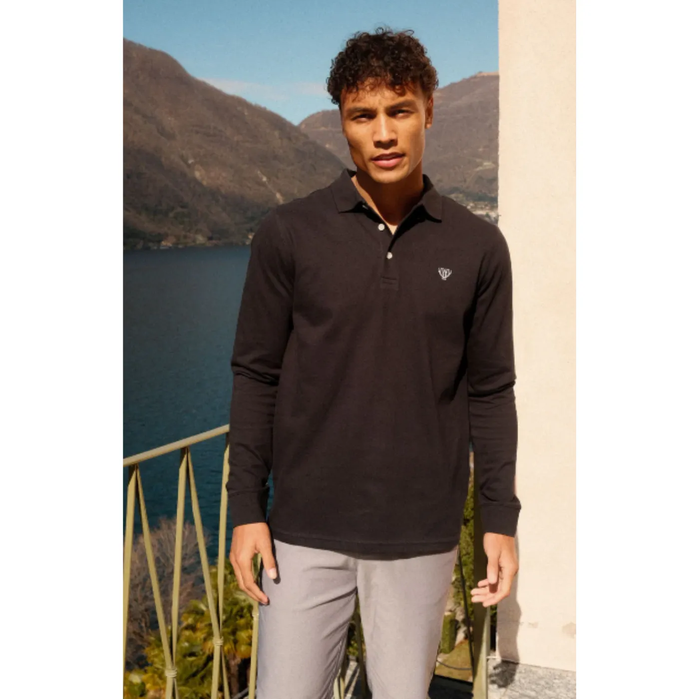 Walker&Hunt L/S Polo Top