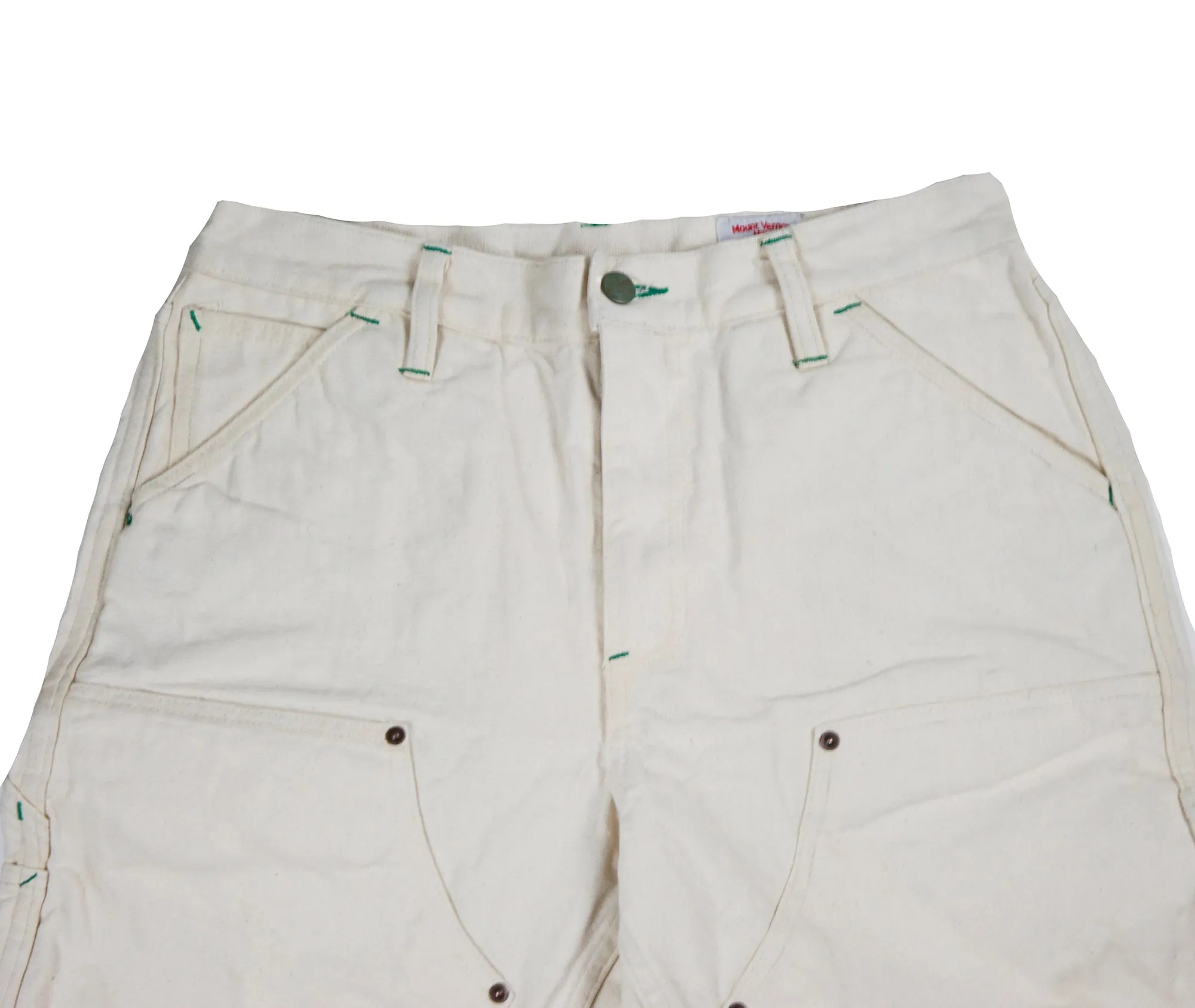 WE DIG COAL - Natural Mt Vernon Duck Double Knee Work Uniform  Chino Size 36" running a 34"