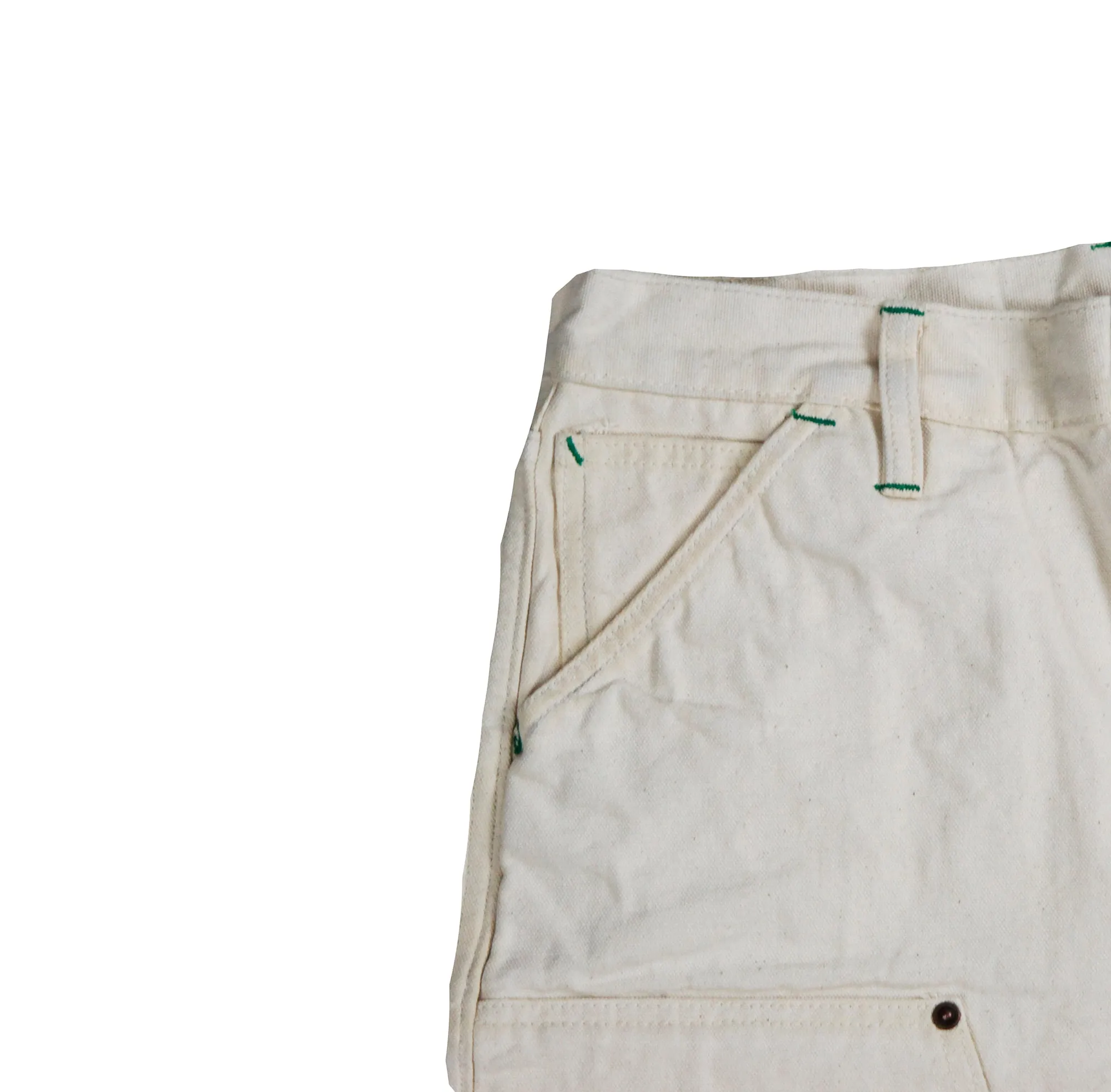 WE DIG COAL - Natural Mt Vernon Duck Double Knee Work Uniform  Chino Size 36" running a 34"