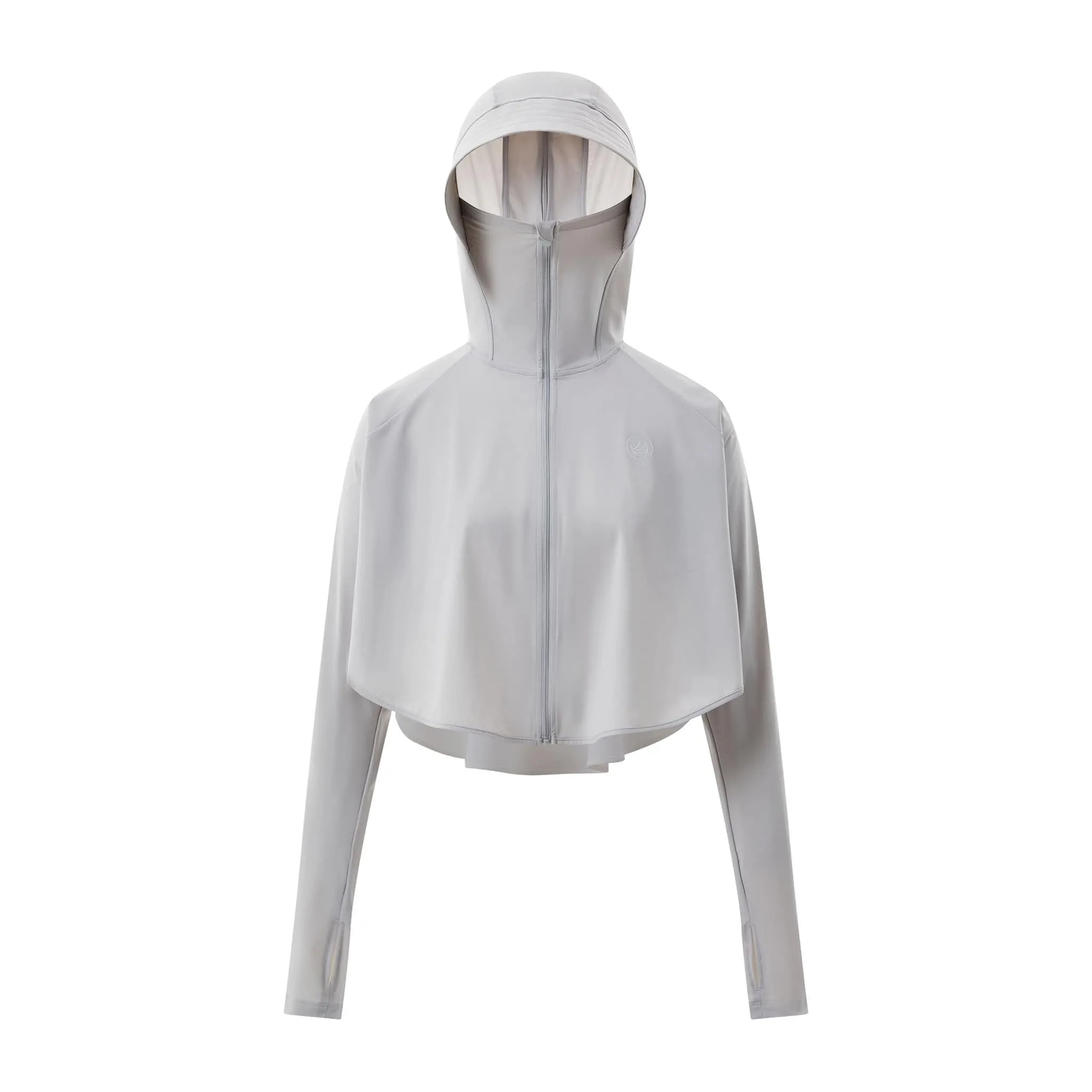 Women's UPF Protection Cropped Poncho Jacket