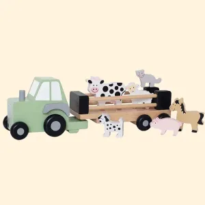 Wooden Farm Tractor