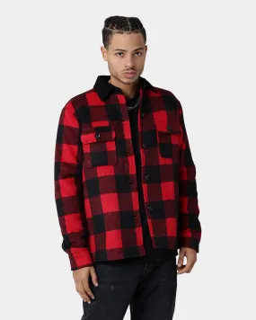 XXIII Tribe Tartan Work Jacket Black/Red