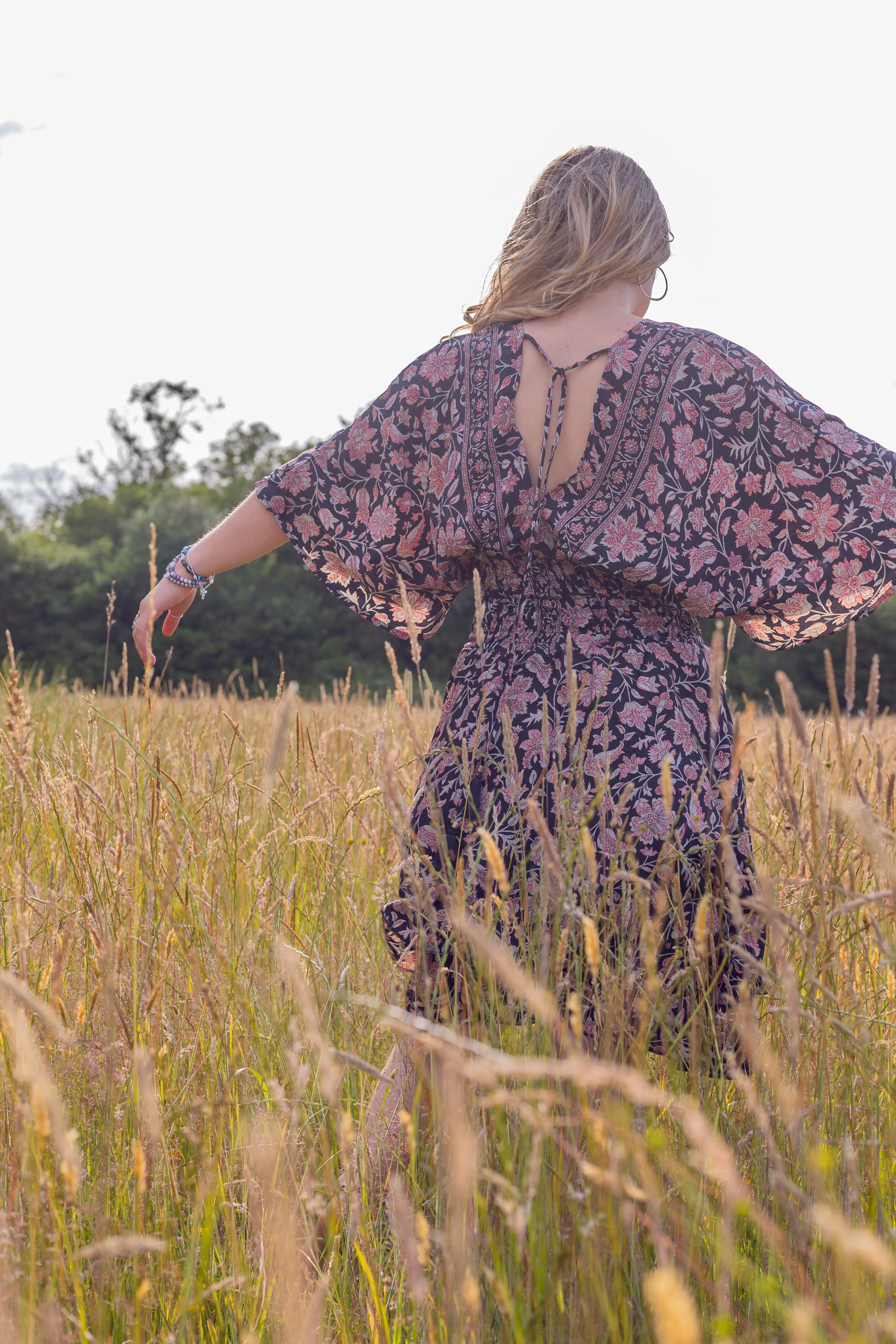 Zula Dress | Midlight Blossom